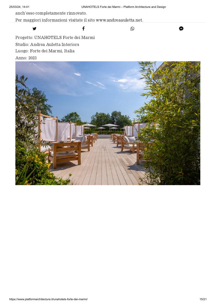 UNAHOTELS Forte dei Marmi